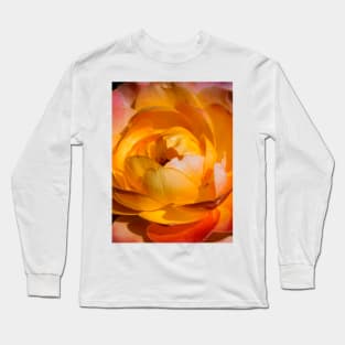 Single Orange Rose Long Sleeve T-Shirt